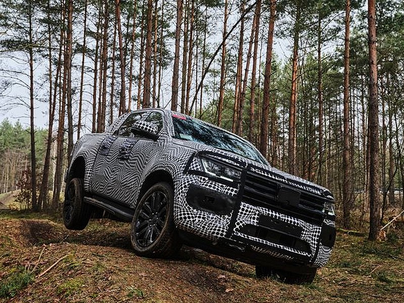 Volkswagen Užitkové vozy testuje nový Amarok